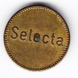 Switzerland Selecta Vending Machine Token (b86)